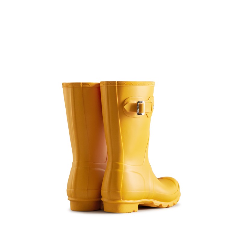 Yellow hunter hot sale boots short